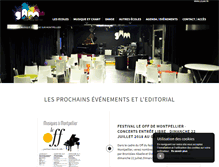 Tablet Screenshot of legam.fr